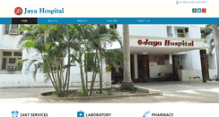 Desktop Screenshot of jayahospital.com